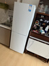 美的186升二门冰箱白色双系统租房小型家用电冰箱风冷两门小冰一级能效以旧换新MR-196W【国家补贴】 实拍图