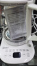 美的（Midea）养生壶大容量 柔声轻音变频煮茶器智能预约1.5L烧水壶 全自动恒温玻璃煮茶壶 保温一体电水壶 【双层隔热盖】14大养生功能12Q 1.5L 实拍图