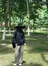 猫人帽子男夏季防晒面罩防晒帽子男款渔夫帽遮阳帽男士户外登山帽 黑色【帽子+面罩】 均码 （旋钮调节可拆帽顶） 实拍图