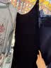 UR2026夏季新款女装气质褶皱收腰修身无袖连衣裙UWM760050 黑色 S 实拍图