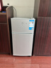 志高（CHIGO）小冰箱迷你小型家用冷藏冷冻两用宿舍出租房用双门办公室电冰箱节能省电 【一级能效】58L银色【全国联保丨节能省电】 实拍图