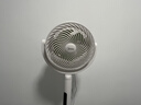 美的（Midea）【3D摇头】直流变频轻音落地空气循环扇家用卧室净化换气扇语音遥控电风扇大风力一级能效GDJ24WYJ 实拍图