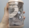 HEGEN海格恩新生儿奶嘴0-6个月以上超软硅胶仿母乳偏心防胀气婴儿奶嘴 【0-1个月】0阶圆孔奶嘴- 2只装 实拍图
