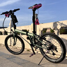 大行（DAHON）P8折叠自行车经典成人20英寸8速折叠车男女式运动单车KBC083 消光灰绿【JD定制版】 实拍图