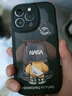 奶小鸭（NEYAA）适用苹果17pro手机壳 iphone17pro保护套镜头全包硅胶防摔超薄创意卡通简约网红软壳男女款 石墨黑 实拍图
