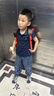 百丽【免系旋扣】儿童凉鞋夏男童沙滩凉鞋包头鞋户外运动休闲鞋蓝色30 实拍图