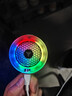 YOUMAKER【AI智能温控可结冰】手机散热器磁吸电竞半导体背夹降温静音直播平板苹果17安卓iqoo王者原神手游 白【AI温控可结冰】琉璃跑马灯丨100档可调+背夹 实拍图
