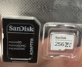 闪迪（SanDisk）256GB TF（MicroSD）4K内存卡 行车记录仪 监控摄像头专用 循环录制20,000小时 高耐用存储卡 实拍图