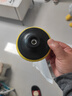 绿林（GREENER）植绒砂纸60片抛光打磨神器超细沙纸墙面木头角磨机电钻磨盘砂纸 实拍图