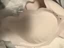 十月结晶哺乳文胸夏季薄款孕产妇透气内衣哺乳期产后喂奶 黛月粉M码 实拍图