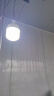 雷士（NVC）LED灯泡球泡节能E27柱泡家用商用大功率光源51瓦白光6000K 实拍图