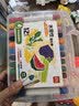 得力（deli）12色圆杆水溶性旋彩棒易洗可水洗不脏手蜡笔炫彩棒画画彩色绘画女孩儿童毕业礼物男女孩 实拍图