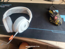 赛睿（SteelSeries）寒冰Nova1白有线3.5mm游戏电竞头戴式耳机 AI降噪麦克风FPS7.1环绕声LOL吃鸡CS 适配三角洲行动 实拍图