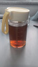 富光清然玻璃杯 高硼硅玻璃水杯子 女生便携牛奶咖啡刻度茶杯330ml 实拍图
