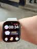 Apple/苹果 Watch S11 智能手表GPS款46毫米玫瑰金色铝金属表壳淡桃粉色运动型表带S/M MEVT4CH/B 实拍图
