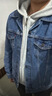 Levi's李维斯情侣同款美式经典复古休闲时尚潮牌修身牛仔夹克外套 浅蓝色 72334-0131 M 实拍图