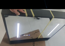 皇生金智能浴室柜陶瓷一体盆洗脸盆柜卫生间卫浴洗漱台简约洗手盆柜组合 轻奢灰+智能镜柜半+陶瓷盆80cm 实拍图