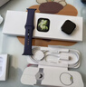 Apple/苹果 Watch S11 智能手表GPS款42毫米玫瑰金色铝金属表壳淡桃粉色运动型表带M/L MEUP4CH/B 实拍图