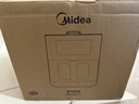 美的（Midea）【价保618】0氟新风炎烤空气炸锅家用 6.5L大容量多功能免翻面双可视空气炸锅蒸烤一体烤箱KZC6521 实拍图