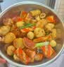 兴威（XINGWEI）合家乐火锅丸子组合2斤装食材牛筋丸鱼豆腐烧烤关东煮麻辣烫早餐 实拍图