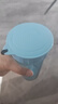 特百惠（Tupperware）莹彩430ml塑料杯男女士学生运动水杯子大容量泡茶杯 晴天蓝 实拍图