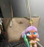 蔻驰（COACH）【品牌直供】女士FIONA24手提单肩托特包棕褐色CBT18礼物 实拍图
