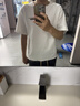 GENIOLAMODE森马集团短袖T恤男纯色基础款宽松休闲纯棉五分袖舒适百搭t恤 实拍图