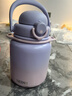 膳魔师（THERMOS）吨吨桶大肚杯316L不锈钢大容量儿童保温杯高颜值生日礼物TEMA 梦幻泡泡附杯带吸管 950ml 热卖推荐 实拍图