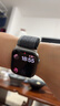 Apple/苹果 Watch S11 智能手表GPS款42毫米深空灰色铝金属表壳黑色运动型表带S/M MEUG4CH/B 实拍图
