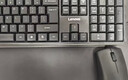 联想（Lenovo）KM210键盘鼠标套装 有线键鼠套装 全尺寸商务办公  笔记本电脑键盘台式机一体机 黑色 实拍图