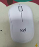 罗技（Logitech）M221 轻音鼠标 无线鼠标 办公鼠标 对称鼠标 带无线微型接收器 米白色 实拍图
