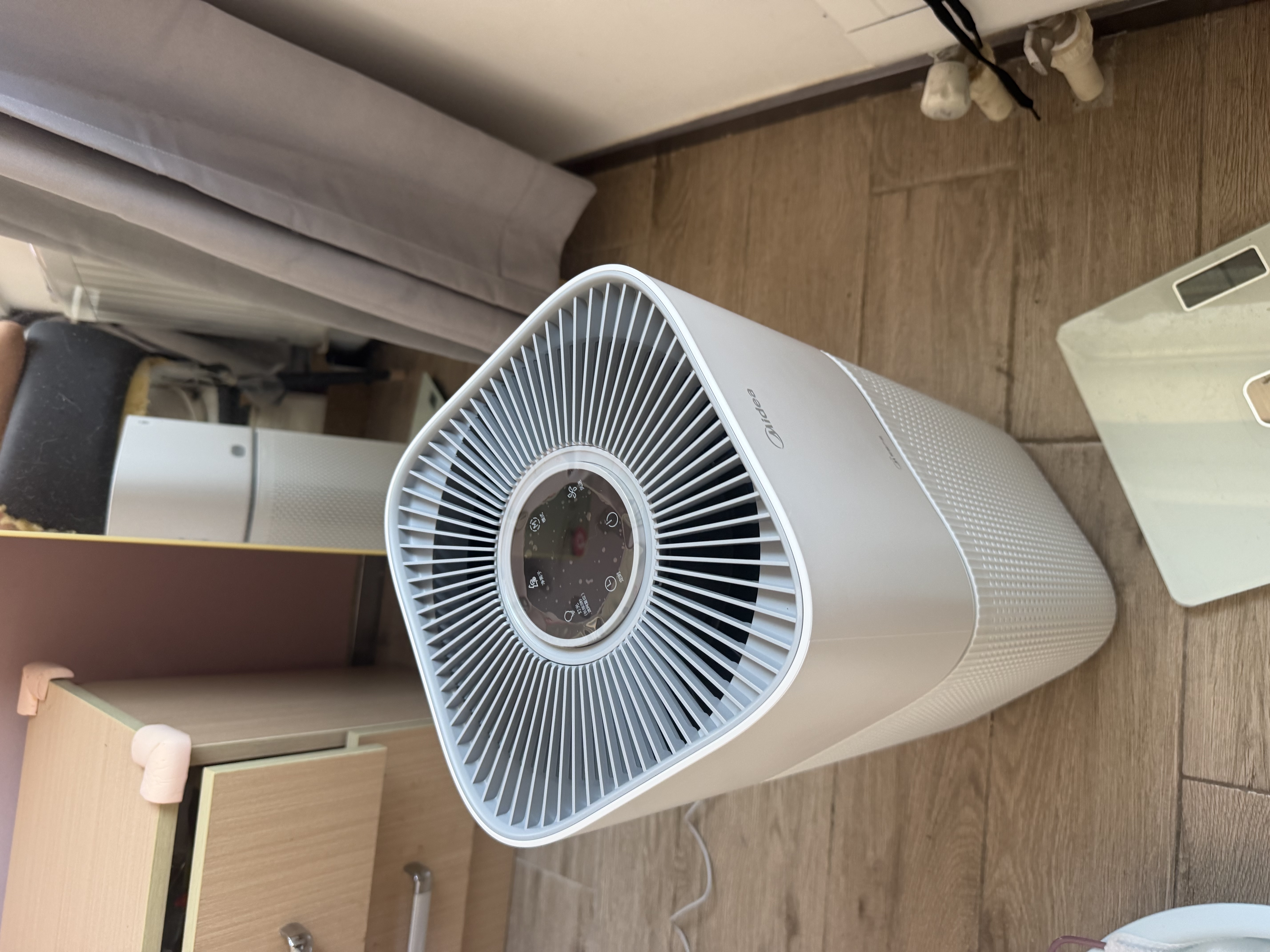 美的（Midea）空气净化器孕妇婴儿家用除甲醛除螨除尘除过敏原除烟味二手烟鼻炎新风机新风系统除菌除花粉z1pro 【母婴必备】KJ400G-Z1 Pro 实拍图