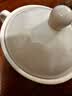 半物生活蒸蛋碗宝宝辅食碗蒸蛋羹专用带盖陶瓷小蒸碗双耳碗家用蒸鸡蛋羹碗 实拍图