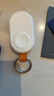 PZOZ【3C认证】适用于苹果手表Apple Watch充电宝5W无线磁吸快充充电器iwatch小巧便携移动电源2000mAh 双口快充款：5W 2000mAh充电宝 白 实拍图