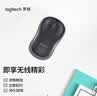 罗技（Logitech）M185鼠标 无线鼠标 办公鼠标 对称鼠标 黑色灰边 带无线2.4G接收器 实拍图