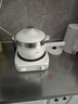 美的（Midea）电煮锅 小电锅 电蒸锅 电火锅 电热锅 分体式可拆洗 2.6L学生宿舍多功能锅 泡面锅 XZC2061 配蒸笼 实拍图