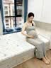 能见度德国VISIBL榻榻米床垫定制婴儿童天然椰棕乳胶黄麻炕折叠拆洗榈硬 【定制任意尺寸·厚度·咨询客服】5cm婴儿棉+黄麻金棕 【咨询·抢20%国家补贴+领天丝被】领样尺寸：1米*1米 实拍图