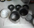 布比克（BUERK）便携双层防烫304不锈钢户外旅行茶具钛化层泡茶器套装 一壶三杯 实拍图