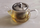 金灶（KAMJOVE） 600ML茶壶 耐热玻璃茶壶不锈钢过滤内胆泡茶壶 花茶壶煮茶壶A-07 实拍图
