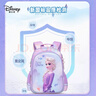 迪士尼（Disney）书包小学生女童1-3年级3D压膜高颜值抑菌透气双肩包爱莎公主紫色 实拍图