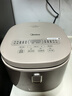 美的（Midea）低糖电饭煲 4升0涂层电饭锅家用智能米汤分离沥米饭煲316L不锈钢3-8人多功能微压蒸柴火饭锅4E62LS 实拍图