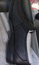蜘蛛王男士商务皮鞋牛皮夏季通勤爸爸鞋一脚蹬休闲男鞋 22385 黑色 43 实拍图