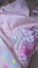 Hello Kitty儿童雨衣女童幼儿园宝宝小学生书包位防水雨披 美乐蒂粉 M码  实拍图