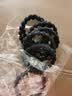 优家（UPLUS）豆豆发绳黑色10根无痕头绳发圈高弹力皮筋皮套扎头发头饰发饰 实拍图