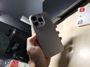 图拉斯【轻奢磨砂丨拒绝指纹】 D1支点壳适用苹果16promax手机壳iphone16pro全包防摔散热超薄男无线充电 【钛原色】全球销量第一 iPhone 16 Pro 实拍图