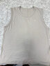 蕉内棉棉301H男士背心100%纯棉宽肩全棉家居服春夏季无袖无侧缝睡衣 实拍图