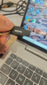 闪迪（SanDisk）128GB USB3.2 U盘 CZ550黑色 读速100MB/s 安全加密 数据恢复 学习办公电脑车载 高速大容量优盘 实拍图