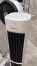 美的（Midea）【直流变频】语音定时塔扇 卧室静音家用电风扇 母婴立式小型无叶风扇摇头落地扇双向送风 ZDJ09SD 实拍图