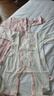 贝瑞加（Babyprints）宝宝连体衣2件装婴儿四季内衣纯棉爬服薄款哈衣柔软家居睡衣 粉66 实拍图