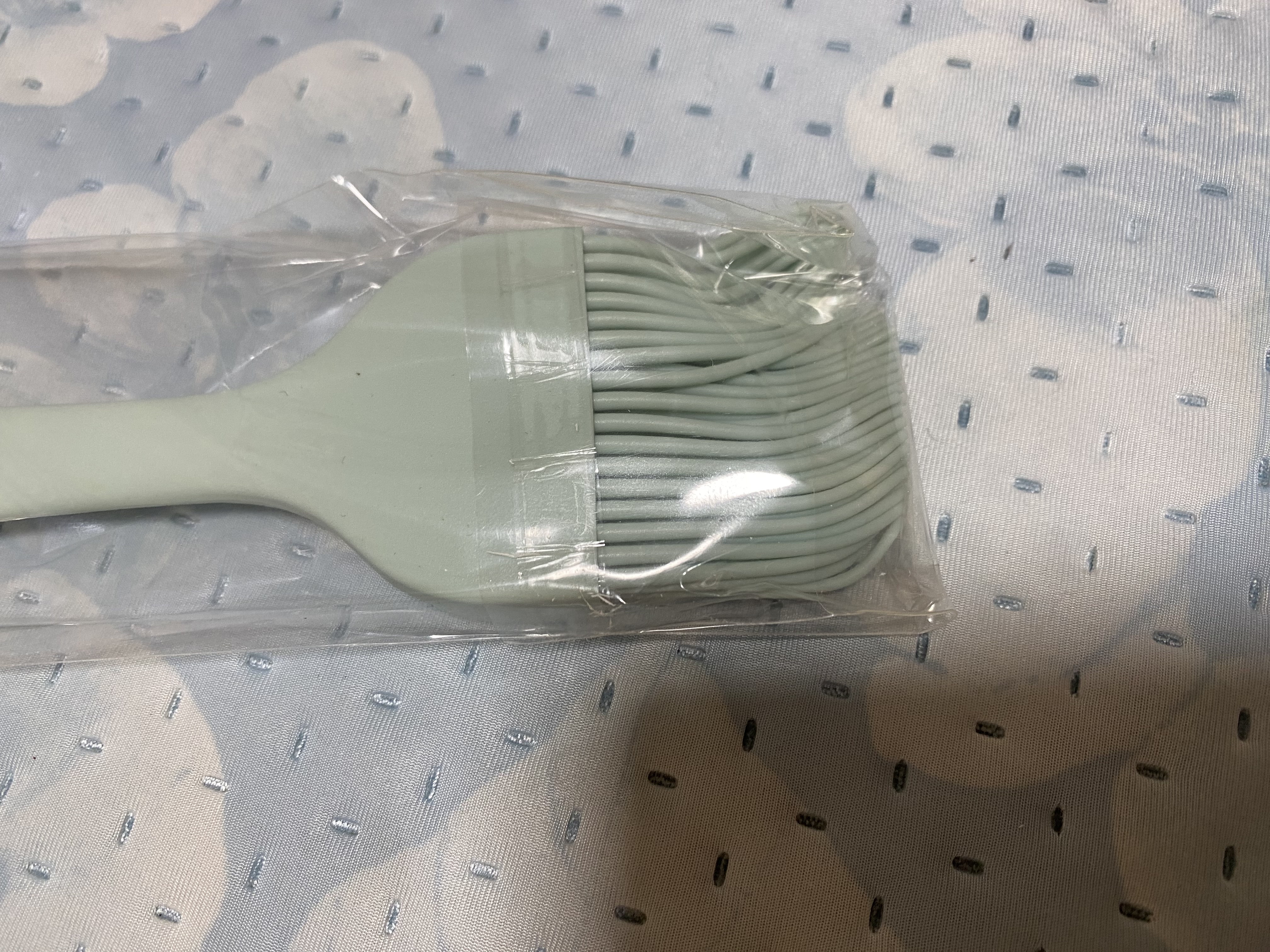 京东京造 硅胶油刷 烘焙食品刷厨房【耐高温不掉毛】25.5*4.2cm 实拍图